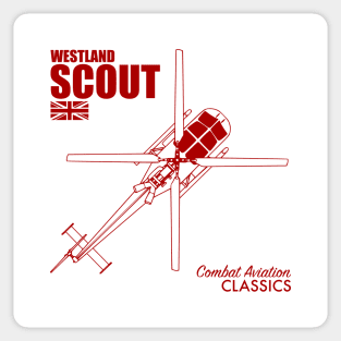 Westland Scout Sticker